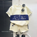 Kids Striped T-Shirt & Shorts Set – Cotton Summer Two-Piece
