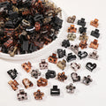 Mini Flower Hair Claw Clips – 12/24/30-Pack for Bangs & Styling