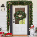9ft 270cm Christmas Garland Artificial Pine Door Wall Festive Decoration