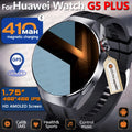 G5 Plus Smartwatch – 1.75" AMOLED with GPS Track & Compass