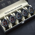 Men's Quartz Watch Gift Set 5pc – Boxed Christmas Present