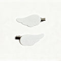 White Angel Wing Hair Clips – Cute Y2K Hairpin Pair