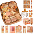 Capybara Stationery Set Abundant Cute Back-to-school Gift Kit Pencil Case Study Stationery for Students Large Capacity Gift Box