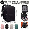 Multifunctional Travel Backpack – Lightweight Business Luggage Bag