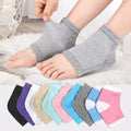 1Pair Silicone Moisturizing Gel Heel Socks Reusable Anti Cracked Chapped Foot Smooth Skin Care Exfoliating Foot Protector Tools