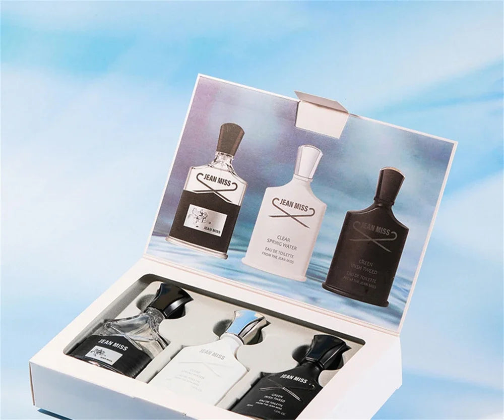 Fresh Natural Perfume Man Woman Gift Box Set Lasting Cologne Scent New Brand Parfum For Women Men Charming Perfumes Hombres