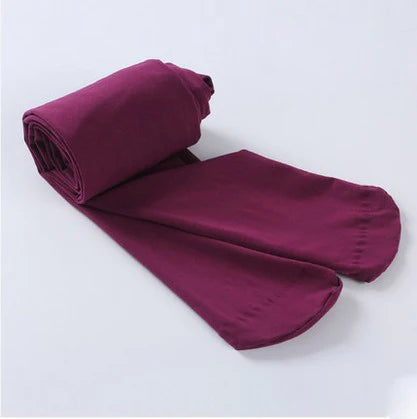 Spring/autumn candy color child tights for baby girl kids velvet white pantyhose stockings for infant student ballet dance socks