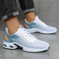 Men's Colour-Block Trainers – Air-Cushioned Soft-Sole Sneakers