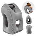 Inflatable Flight Pillow – Patented Valve Neck & Head Support