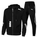 Men's Hoodie & Joggers Tracksuit – 2-Piece Casual Sportswear