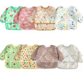 Waterproof Full-Sleeve Baby Bib – Long Sleeve Feeding Apron