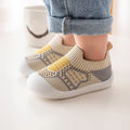 Baby Anti-Slip Sock Shoes – Rubber-Sole Mesh Crib Shoes