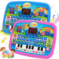 Multi functional early childhood education machine toys, letters, numbers, and music, gifts for boys and girls (no batteries)
