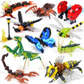 Insect World Building Blocks Set – Bee, Butterfly, Mantis & More