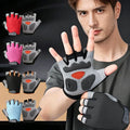 Fingerless Gym Gloves – Non-Slip Weightlifting & Cycling Grips
