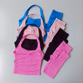 Seamless Pilates Set – Hip-Lift Leggings & Beauty-Back Sports Vest
