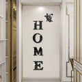 Home Logo 3D Mirror Wall Sticker Butterfly Acrylic Mirror Wall Sticker 5PCS Art Entrance Decoration Home Decoration