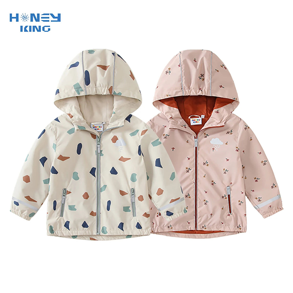 Kids Waterproof Softshell Hooded Jacket