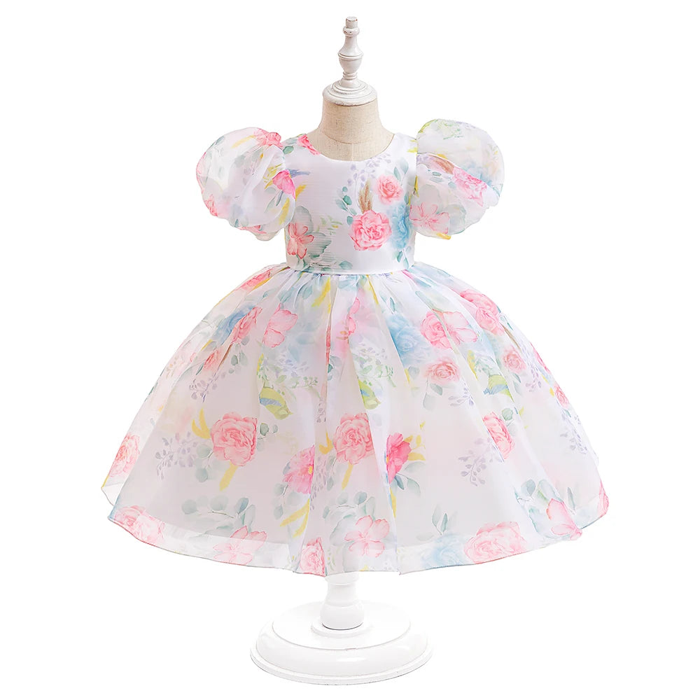 Girls Flower Pageant Princess Occasion Dress