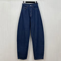 Women's High-Waist Slim Jeans – Retro Cotton Straight-Leg