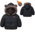Kids Thick Padded Fleece Winter Coat