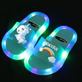 Kids Unicorn Slippers – Cute Light-Up Toddler House Shoes