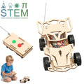 Build-Your-Own Wooden RC Racing Car – STEM Science Kit