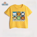 Potdemiel Octonauts Kids 100% Cotton T-Shirt, New Summer Style, Boys & Girls, Casual, Comfortable, Breathable Children's T-Shirt