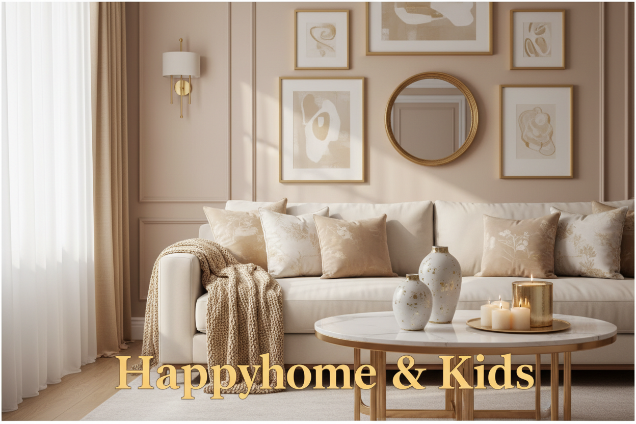 Happyhome & Kids Home Decor Banner - Clear Branding